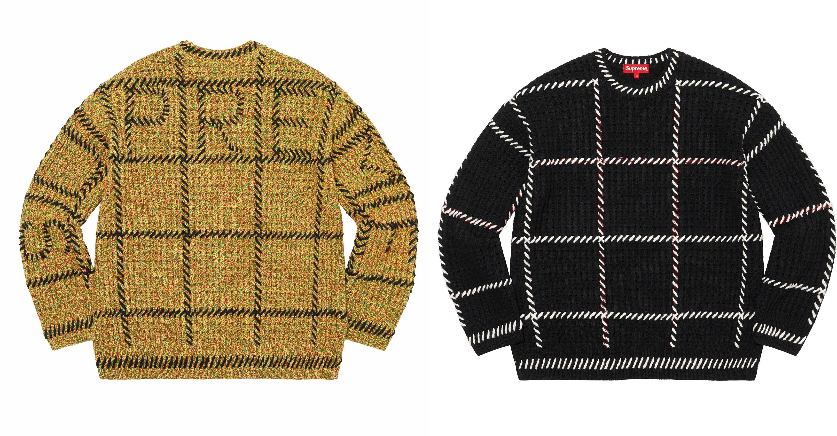 Quilt Stitch Sweater